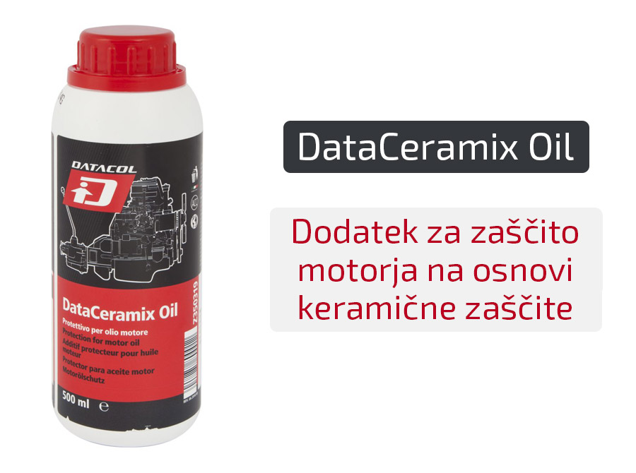 DataCeramix Oil - dodatek za zaščito motorja na osnovi keramične zaščite DataCeramix Oil - dodatek za zaščito motorja na osnovi keramične zaščite