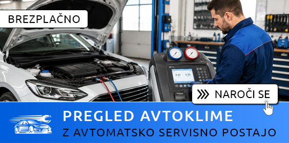Pregled avtoklime z avtomatsko servisno postajo